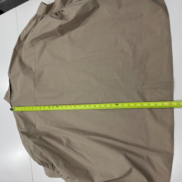 Italian 100% Cotton Oversized Button Up Shirt NWOT, One Size - Picture 12 of 14